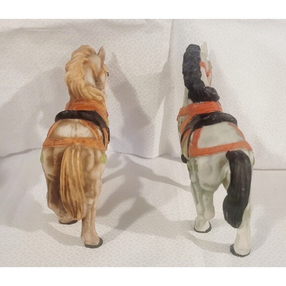 Albert Price Horses Limited Edition Figurine Set Of 2 Prancing Horses Vintage - Picture 6 of 11